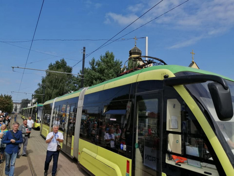 Электротранспорт во Львове