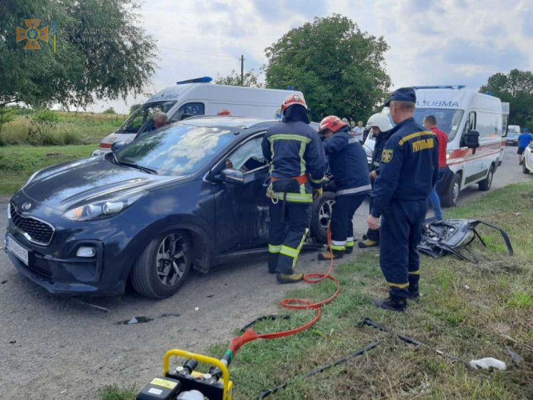 В Сокалі сталася аварія, в якій постраждали четверо осіб