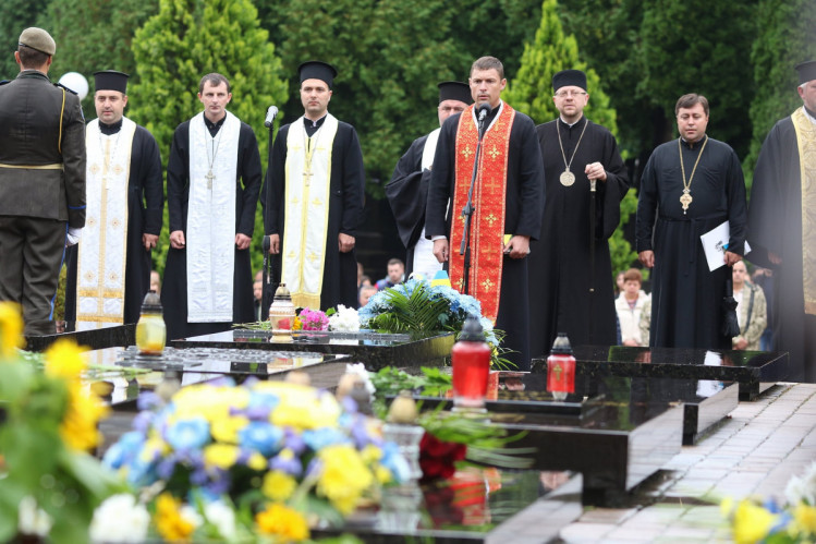 На Лычакове помолились за погибших героев