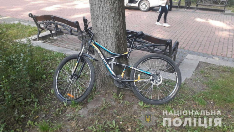 У Львові велосипедист збив жінку в парку