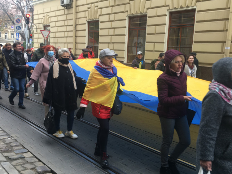День защитников и защитниц Украины во Львове