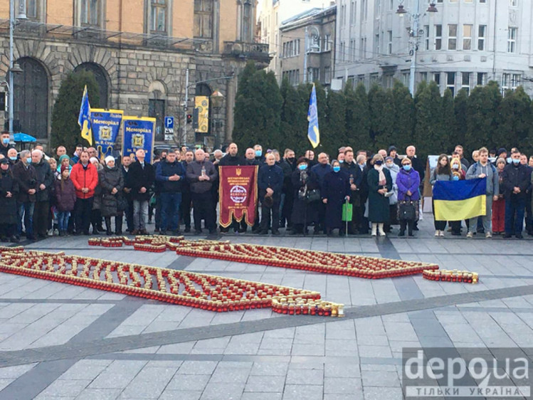 У Львові вшанували пам"ять жертв голодоморів