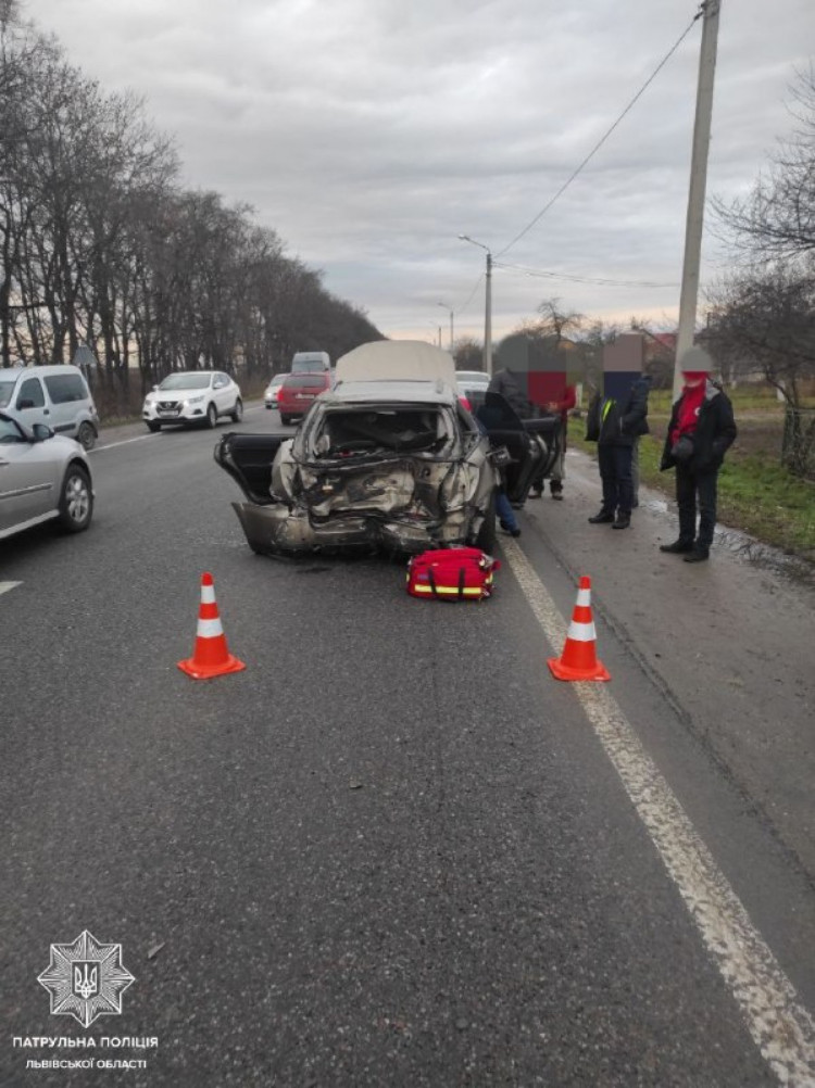 На трасі Львів-Шегині сталася аварія