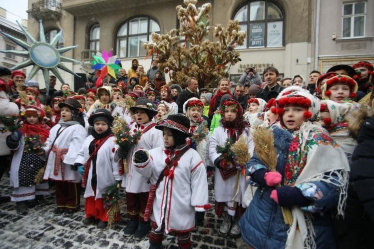 Різдвяний дідух у Львові
