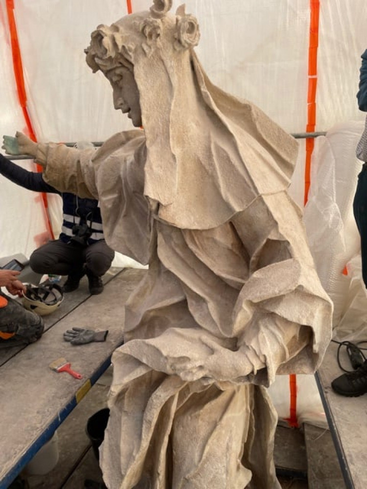 Реставрація скульптур з Домініканського костелу